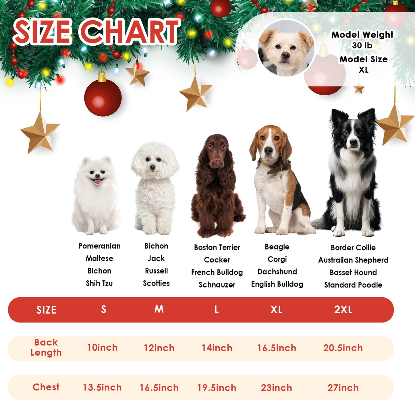 Cotton Dog Pajamas for Small & Medium Dogs - Comfy Puppy Coat with Various Prints, Cute Pet Apparel for Dogs