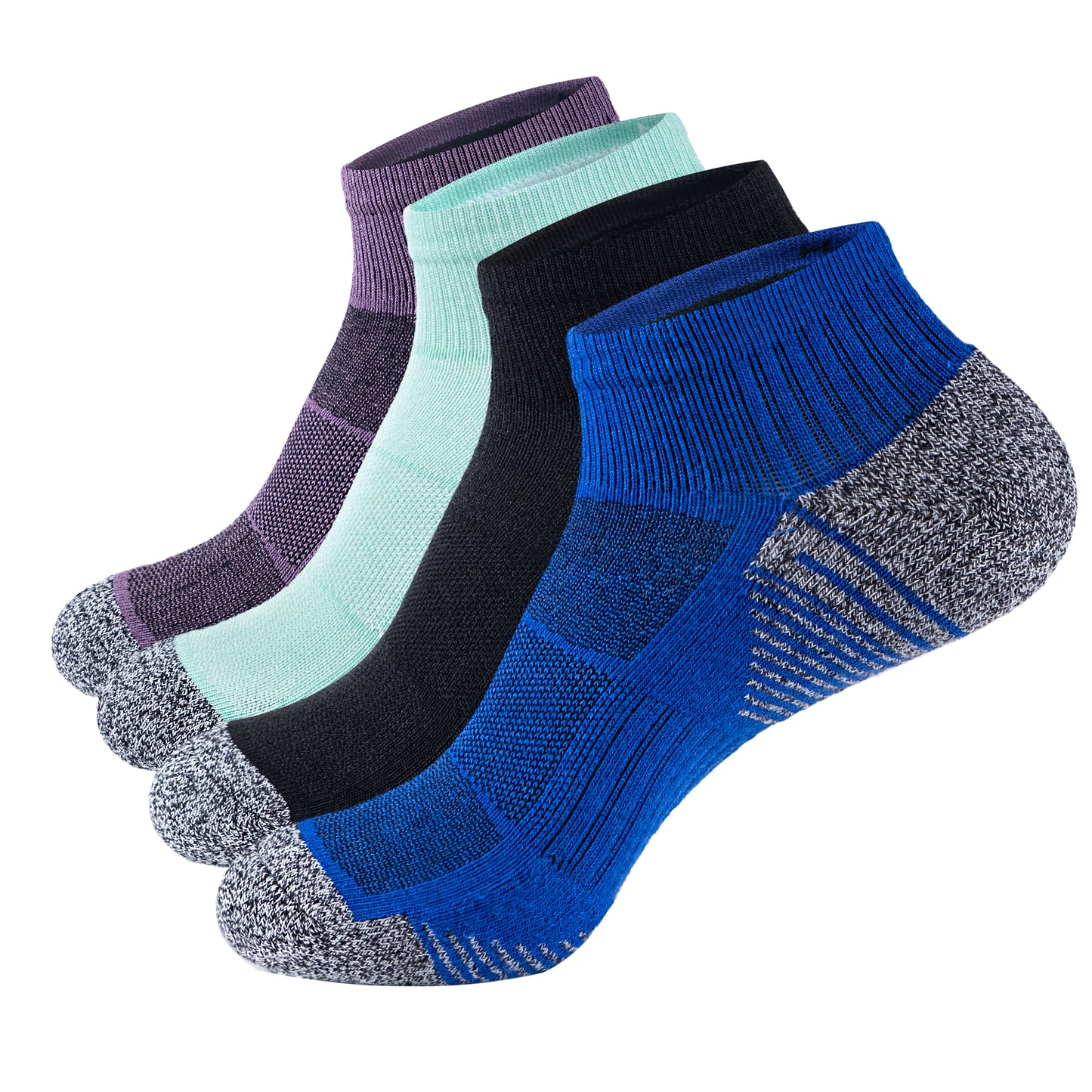 LUBOT 2026 New Bamboo Thick Unisex Ankle Socks – Cushioned, Anti-Blister, Breathable Athletic & Casual