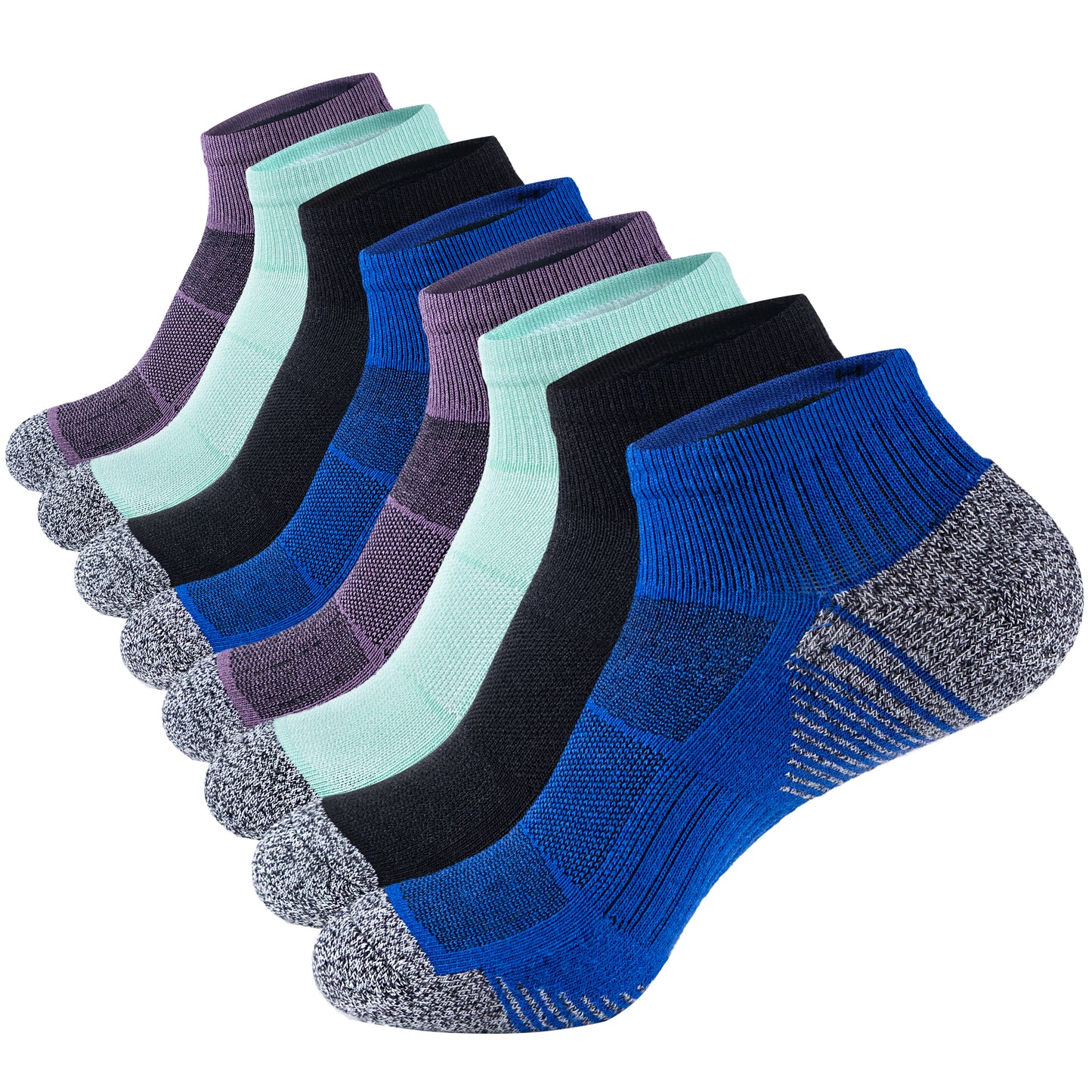 LUBOT 2026 New Bamboo Thick Unisex Ankle Socks – Cushioned, Anti-Blister, Breathable Athletic & Casual