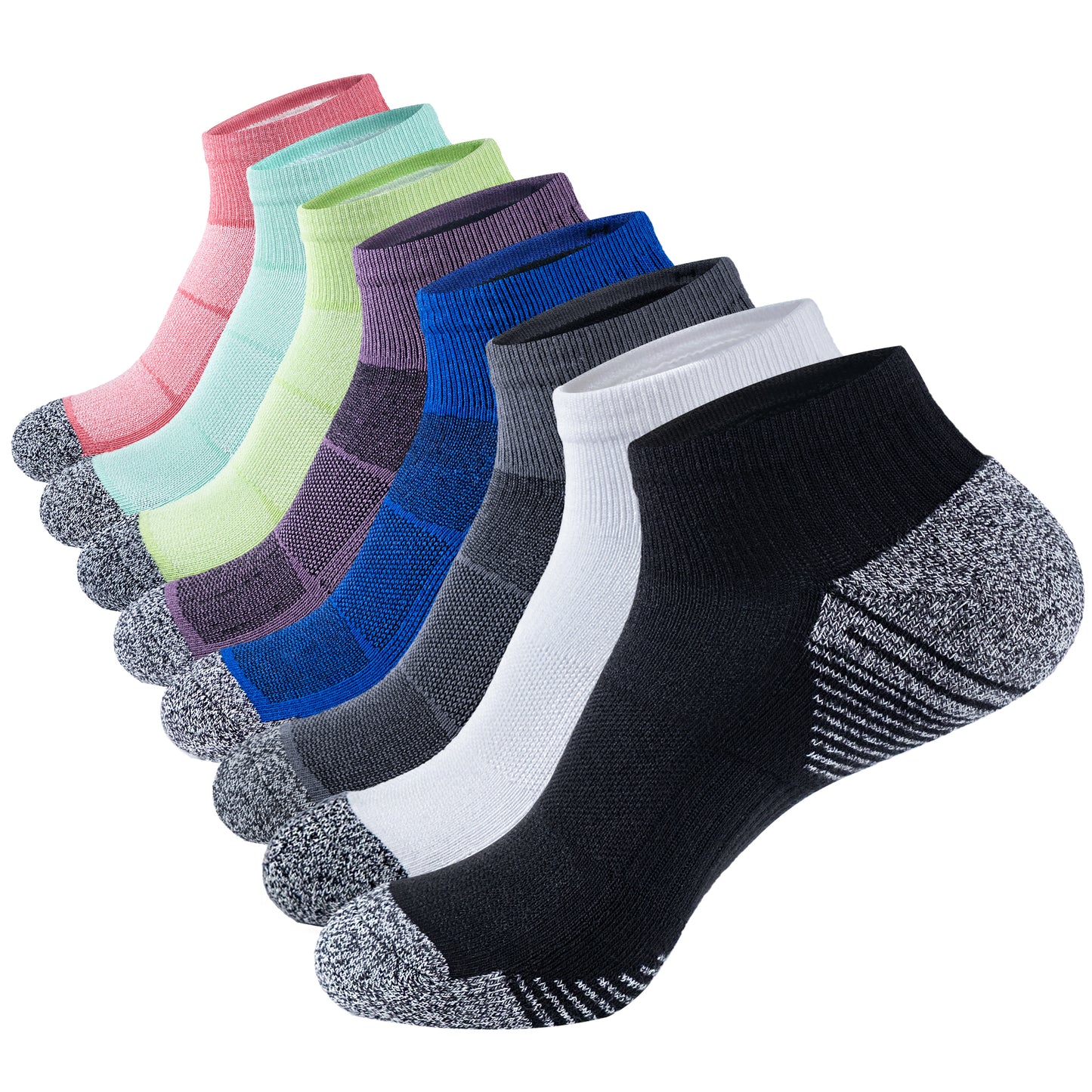 LUBOT 2026 New Bamboo Thick Unisex Ankle Socks – Cushioned, Anti-Blister, Breathable Athletic & Casual