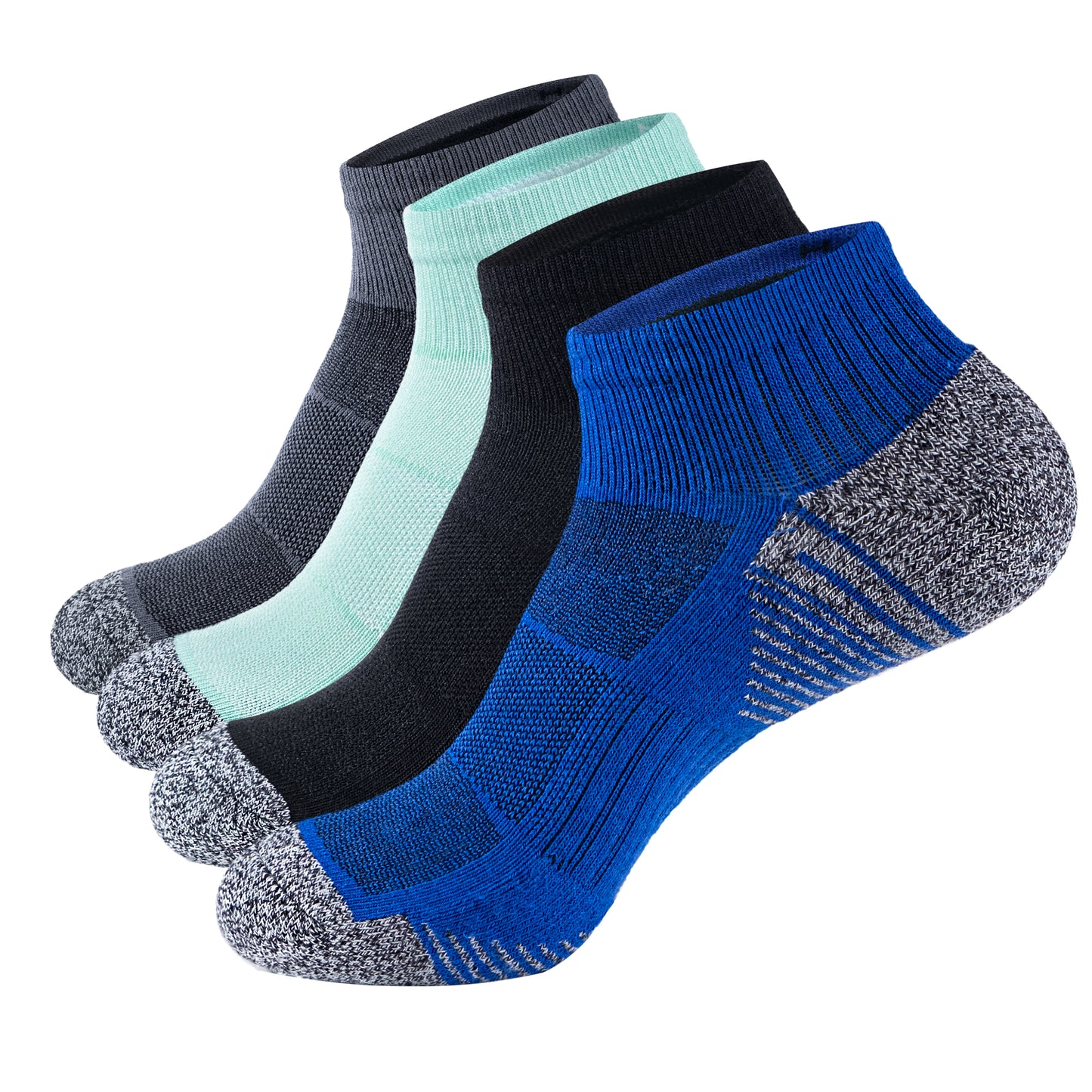 LUBOT 2026 New Bamboo Thick Unisex Ankle Socks – Cushioned, Anti-Blister, Breathable Athletic & Casual